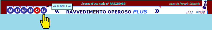 seleziona il modello F24